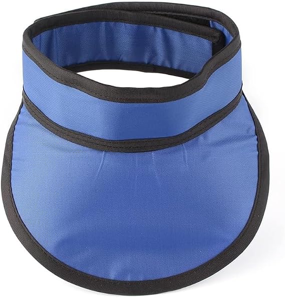 X-ray Protection Lead Collar Thyroid Collar, Radiation Resistant Neck Shield, Adjustable Size(0.35mmPb)