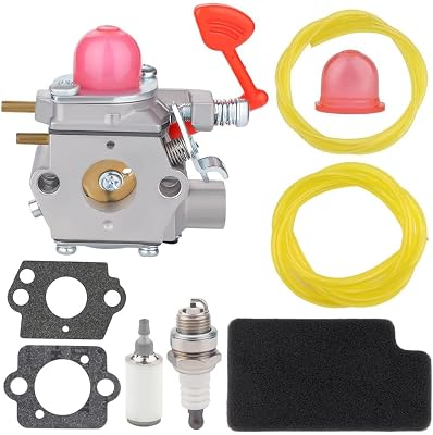 BVM200VS Carburetor for Poulan Pro BVM200C P200C GBV325 P325 Carb Kit Craftsman 25CC Leaf Blower Parts 545081855 WT-875A WT-875