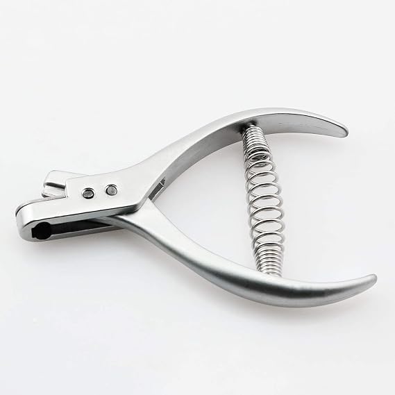 heyous DIY Garment Pattern Notcher Professional Designer Tailors Stainless Steel Sewing Plier Punch Marker Pattern Makers Cutter