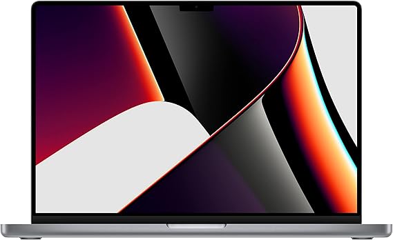 Apple 2021 MacBook Pro (16.2-inch, M1 Pro chip with 10core CPU and 16core GPU, 16GB RAM, 512GB SSD) - Space Gray