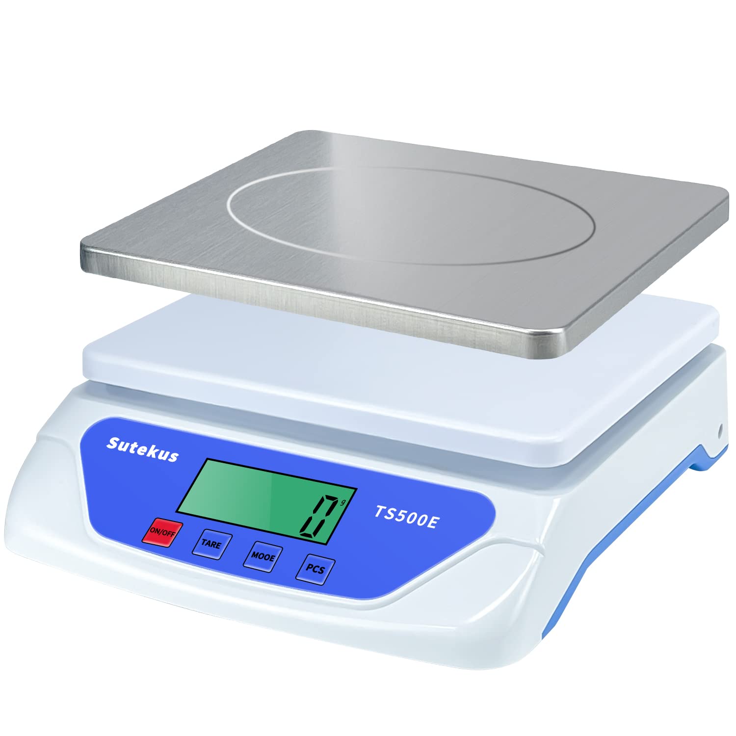 Sutekus Digital Scales 0.04oz to 55lbs - Precise Kitchen Scale for Cooking, Home & Postal