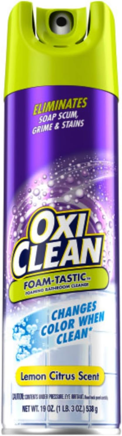 Kaboom Foam-Tastic with OxiClean Citrus Scent 19 Ounce (Pack of 1)