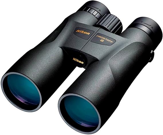 Nikon PROSTAFF 5 10x50mm Binoculars - High-Definition Multilayer-Coated Optics, Waterproof Fogproof Lightweight Outdoor Binoculars for Birdwatching, Hiking, Nature Observation (7572)