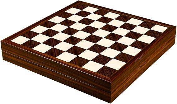 Premium Walnut Chess Set with Hopper - Ultra Luxury