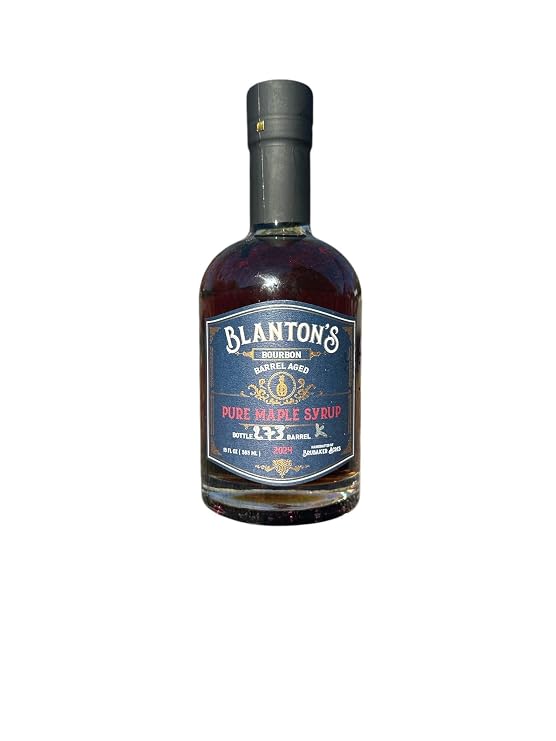 Blanton's Two Year Old Barrel Aged Pure Maple Syrup