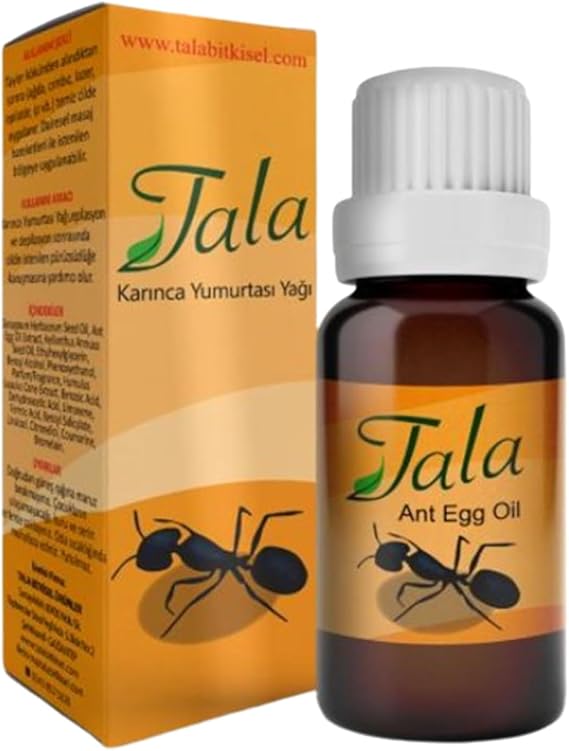 Tala ANT EGG OIL Hair Removal Genuine Organic Permanent Reducing Solution 20ml/0.7oz