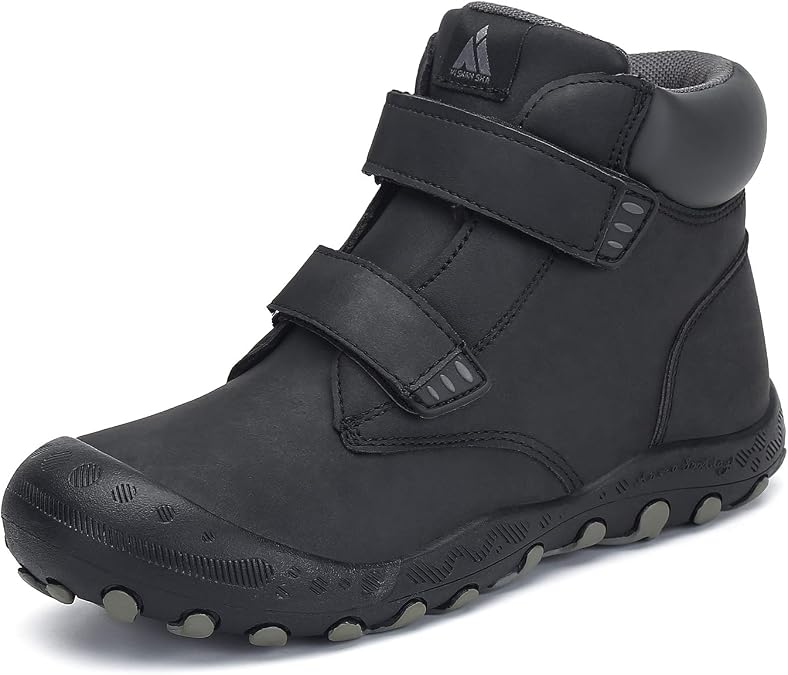 Mishansha Kids Hiking Boots Toddler Girls Boys Hiking Shoes Water-Resistant Anti-Collision Non-Slip Athletic Outdoor Trekking Boots