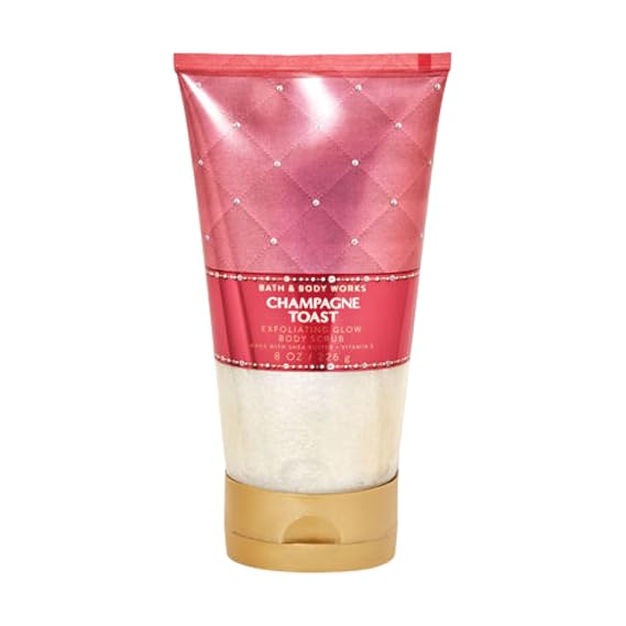 Bath and Body Works Creamy Body Scrub 8 Ounce (8 Ounce (Pack of 1), Champagne Toast)