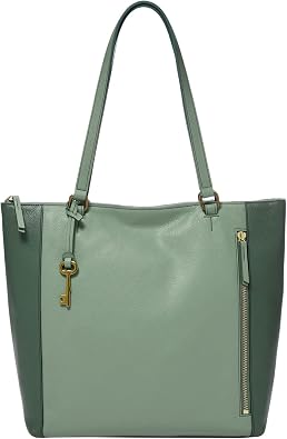 Fossil Womens Tara Leather Shopper Tote Purse Handbag for Women