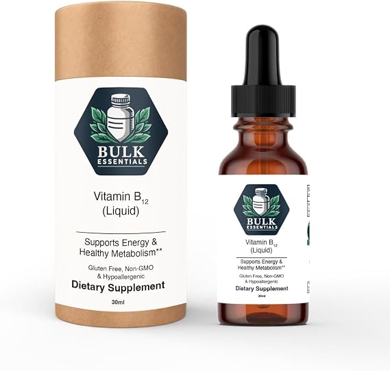 Pure Vitamin B12 Liquid Drops, 2500mcg Methylcobalamin, 30ml