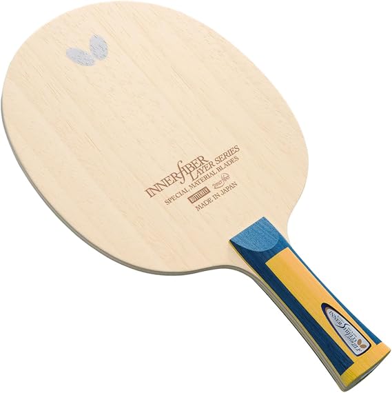 Butterfly Innershield Layer ZLF Blade - ZL Fiber Blade - Professional Butterfly Table Tennis Blade - Available in FL and ST Shakehand Handle Styles - Made in Japan