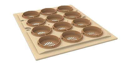 Apimaye Comb Honey Jar Adapter for 10 Frame Hives