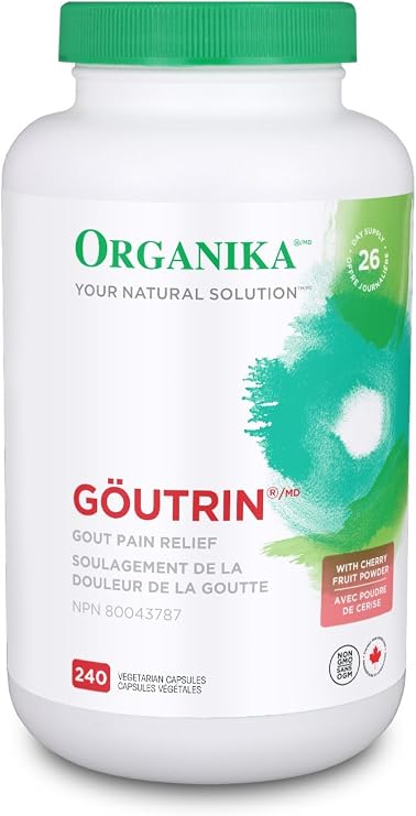 Goutrin (240 Capsules) Brand: Organika