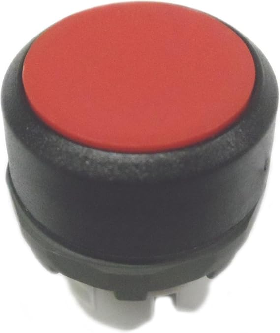 ABB MP1-10R Push Button Operator, 22 mm, Momentary, Flush Operator, Red