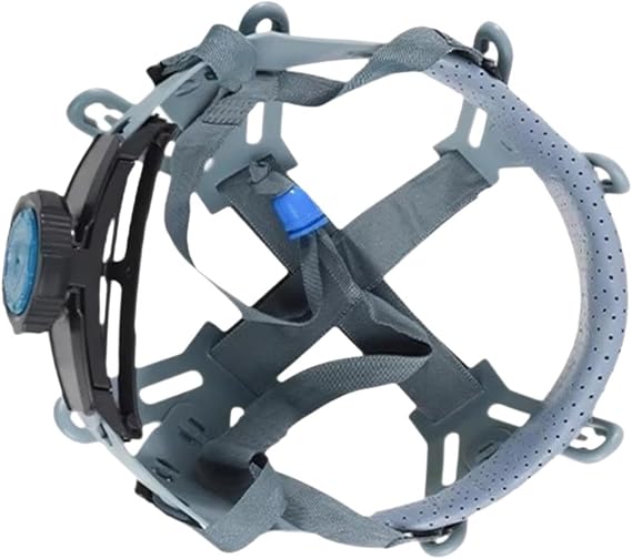 8 Point Hard Hat Replacement Suspension Replace Part Adjustable Attachment Construction Hard Hat Liner Bump Cap Insert, Knob Adjustment