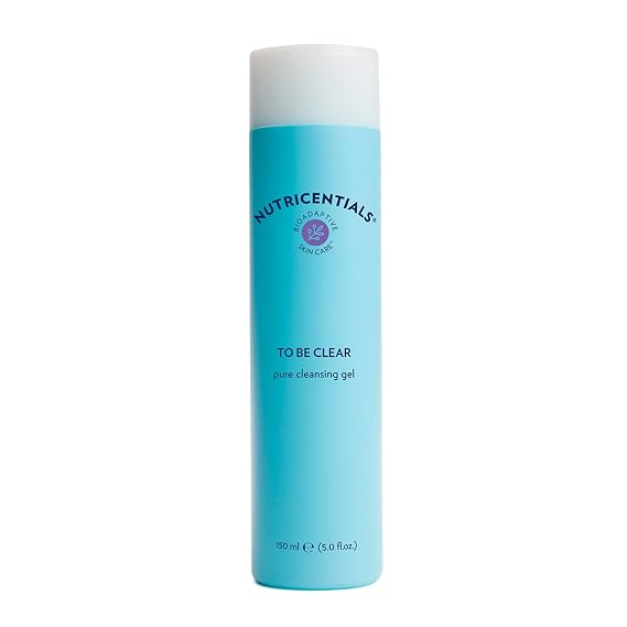 Nu Skin Nutricentials Pure Cleansing Gel | Makeup Remover | 5 Fl Oz | Gentle foaming cleanser with bioadaptive botanicals | deep pore cleansing and hydration for all skin types
