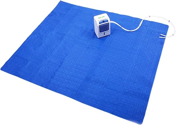 Mattress Cooler Air Conditioning Water Cooling Mattress System, Cool Sleeping Mattress in Summer - Adjustable Temperature, Bed Fans for Cooling Under Sheets (Size : 55.1x63in)