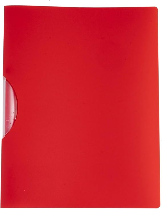 A4 Red Swing Clip Folder Document File