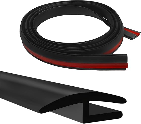 1.7M/5.6Ft Windshield Cowl Rubber Seal Strip, Car Weather Stripping