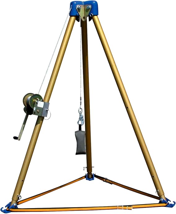 FallTech 7505 Confined Space Kit with 60-Foot Winch and Mounting Bracket