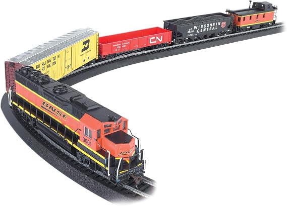 Bachmann Trains - Rail Chief Ready To Run 130 Piece Train Set - HO Scale