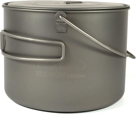 TOAKS Titanium 1600ml Pot with Bail Handle