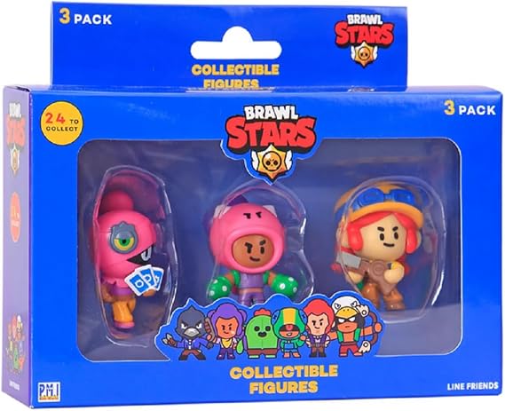 Brawl Stars BRW2021 Brawl Figure (3-Pack)