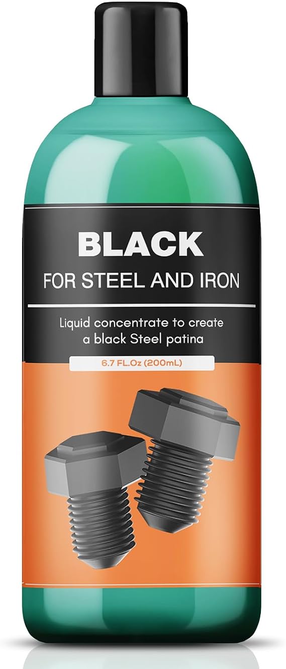 LIIZOUSUDA Black Oxide Coating Kit - Black Oxide Solution - 6.8 oz