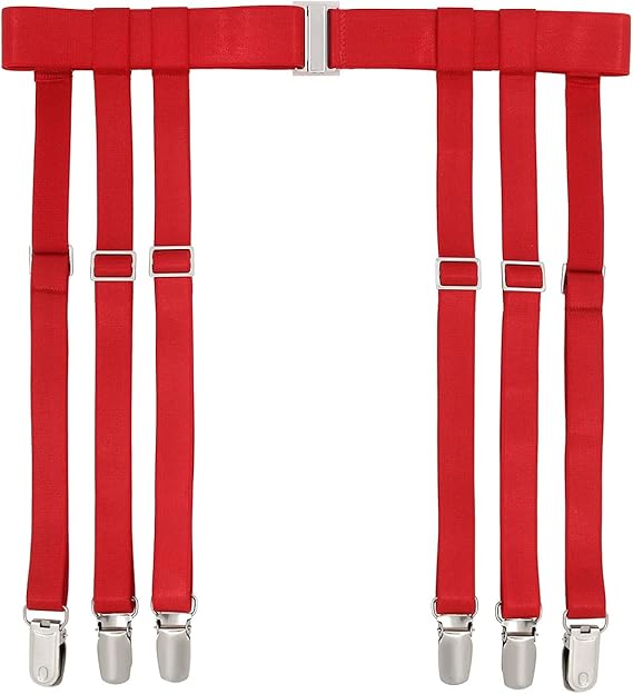 GARGALA Garter belt for Women Simplicity Sexy Socks Suspender for Thigh High Stockings with 4/6 Metal Clips