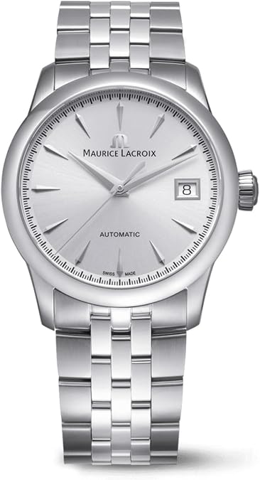 Maurice Lacroix 1975 Automatic Watch 36mm Silver 756007-SS002-130-1