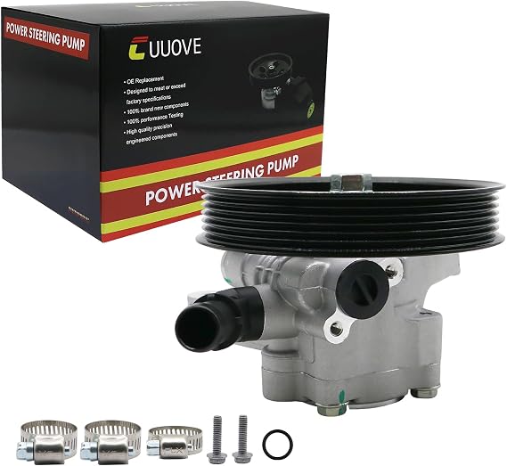 21-5442 Power Steering Pump with Pulley Fits for 2005-2008 Honda Pilot 3.5, 2005-2010 Honda Odyssey 3.5, 2003-2006 Acura MDX 3.5, 2007-2013 Acura MDX 3.7, Replace 56110-RGL-A03 56110-PVJ-A01