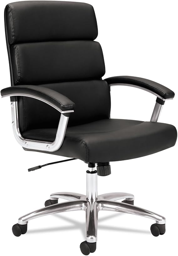 Chair,highback,leather,bk