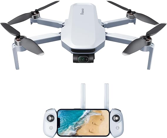 Potensic ATOM 4K GPS Drone, 3-Axis Gimbal, 6KM Transmission,lt; 249 g, 32 mins Flight Time, Visual Tracking, QuickShots, Level 5 Wind Resistance, RC Quadcopter, Auto Return, Drone for Adult & Beginner