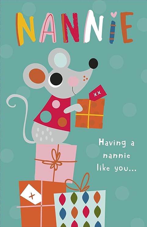 Carlton Nannie, Having A Nannie Like You Birthday Card