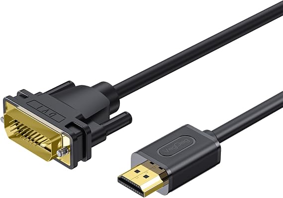 VegGieg DVI 24+1 to HDMI 2K Converter Monitor Cable 2 Meters