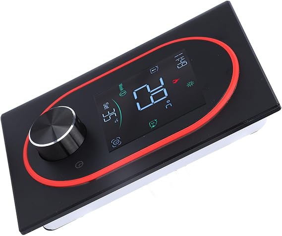 Smart Color Thermostat, smart thermostats for Home Touchscreen Knob Control,LCD Display for Homes, Offices, and Shops,AC 95-240V (Regular)
