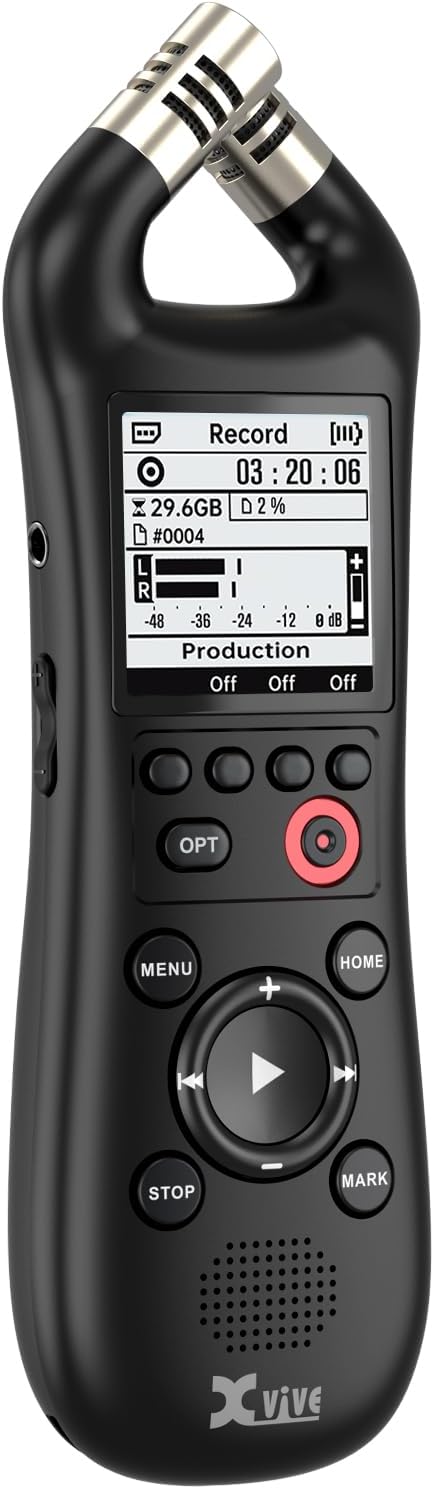 Xvive XV1-R Portable Stereo Recorder and Audio Interface