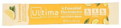 ULTIMA REPLENISHER Lemonade Electrolyte Drink Mix Single, 0.13 OZ