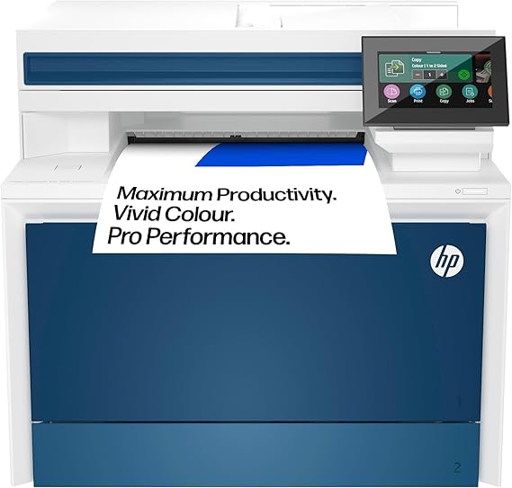 HP Laserjet Pro MFP 4302fdn Laser Printer | Colour | Printer for Small Medium Business | Print, Copy, Scan, Fax | Automatic Document Feeder | 2-Sided Printing | Ethernet