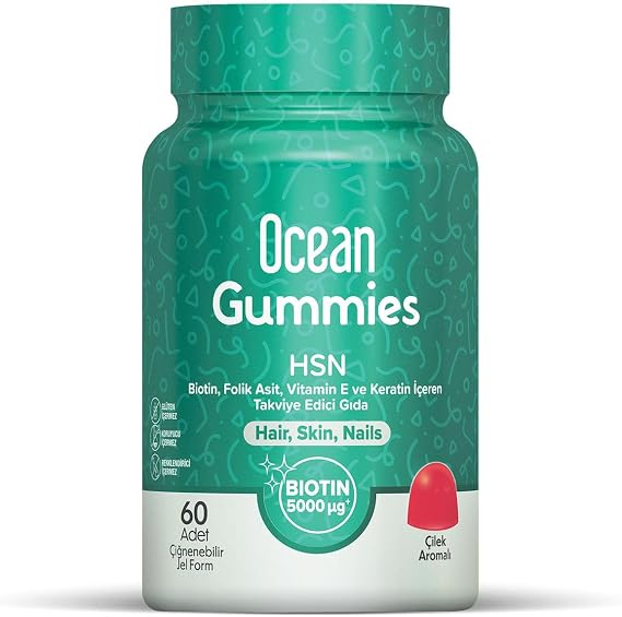 Ocean Gummies Hsn Çiğnenebilir Jel Form