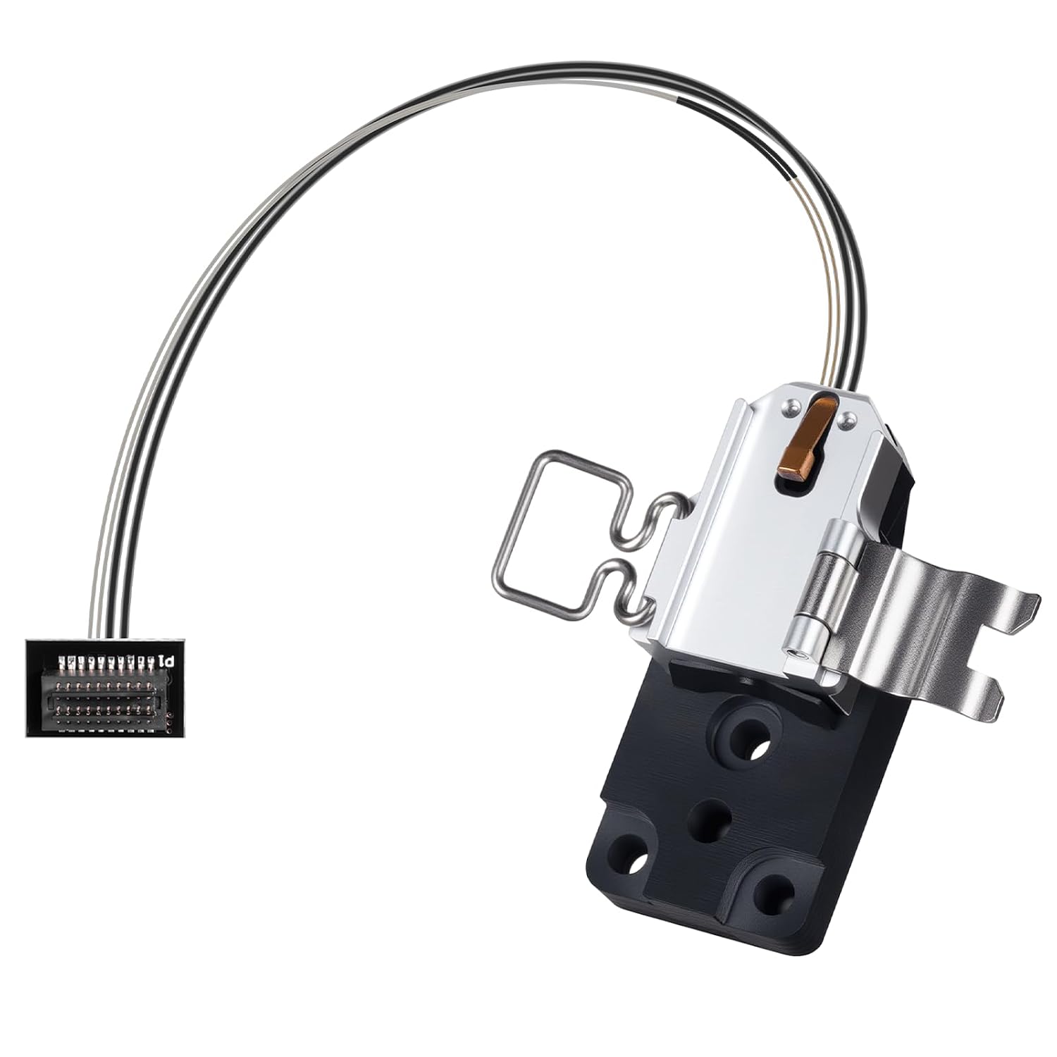 A1A1Mini Hotend Heating Assembly Kit Compatible with Bambu Lab A1A1Mini 3D Printer, Quick-clamp Fixed Heating Block, Replaceable Hot End Heating Element Kit with Thermistor