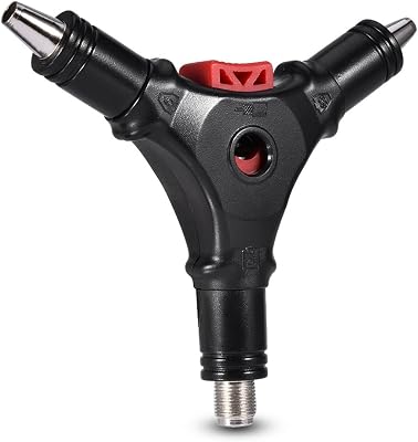 Coaxial Compression Tool F Head for RG59 RG6 Connector Coax Cable Stripper 3 in 1 F Plug Connector Coaxial Installation Fitting Tool for Digital TV