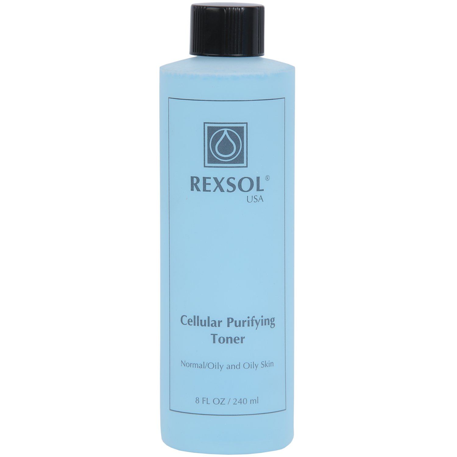 REXSOL Cellular Purifying Toner NormalOily and Oily Skin | Contains pure Vitamin E | Lavender, Rosemary & Algae Extract | Absorbs excess oils, refines pores & helps skin growing. 240 ml  8 fl oz