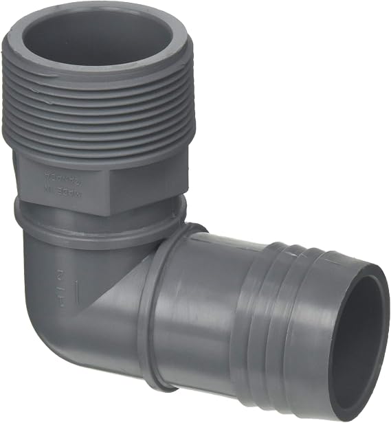 Genova Products 352815 Combination Elbow (Ins x Mip) Pipe Fitting, 1 1/2"