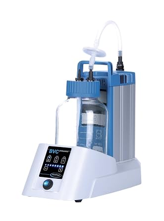 Vacuubrand BVC Professional G Fluid Aspiration System with 2 Liters Borosilicate Glass Collection Vessel, 100-120V