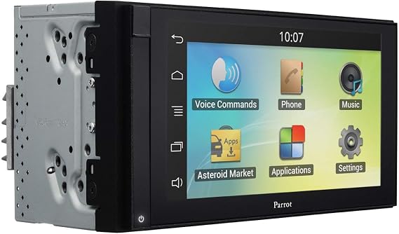 Parrot Asteroid SMART Digital Media Receiver with Navigation, Apps, Multimedia and Hands-Free Bluetooth