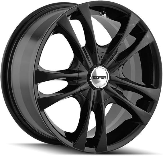 TOUREN TR22 BLACK Wheel (17 x 7. inches /5 x 100 mm, 40 mm Offset)