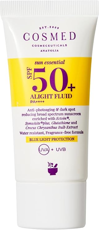 Cosmed Koyu Leke Karşıtı Suya Dayanıklı SPF50+ Güneş Kremi - Alight Fluid SPF50+ 30 ml
