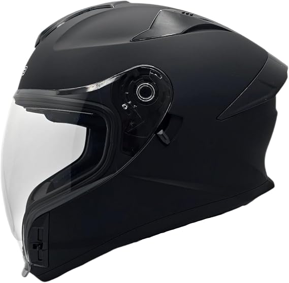 Vega AIR GPX Full face Helmet (Large, Matte Black)