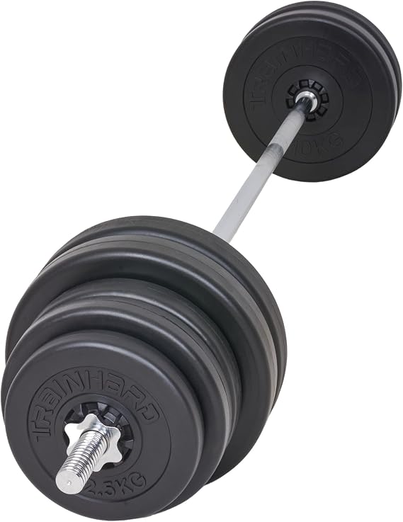 25 kg - 110 kg Dumbbell Set Barbell Bar with Weights Weight Plates